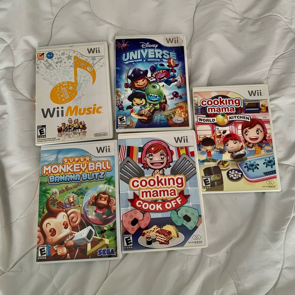 WII games!! 🎮